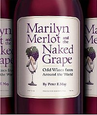 cover of Marilyn Merlot and the Naked Grape by Peter F May