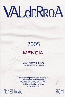 Mencia label