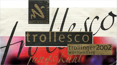 Trollinger label