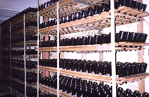 Korbels automatic riddling racks