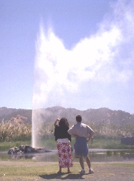 Calistoga geyser