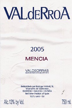 Mencia label