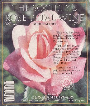 Rose Petal label