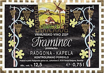 Traminec label