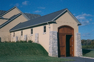Entrance to Peller's cellar